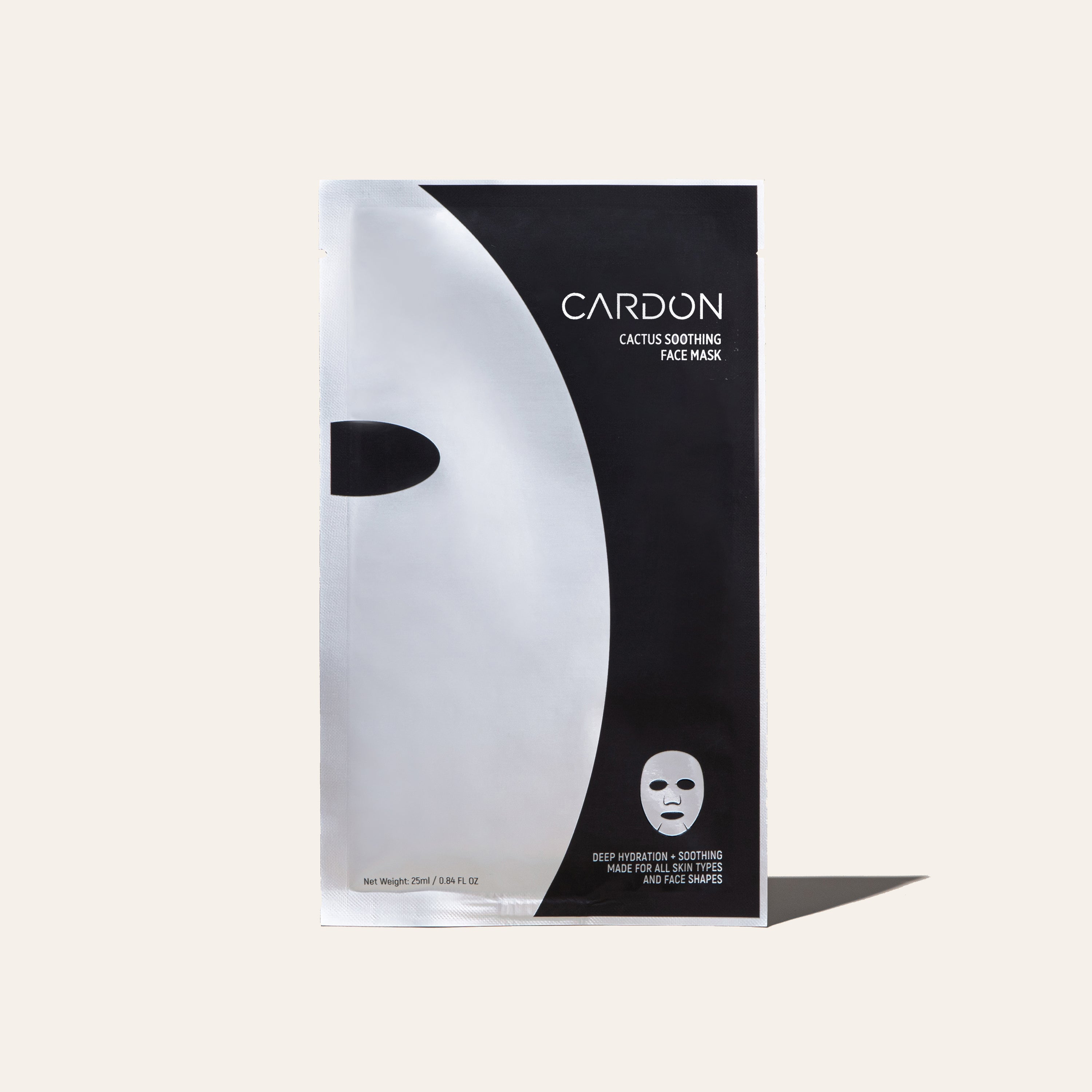 Men's Cactus Soothing Face Mask by Cardon | Reduce Redness