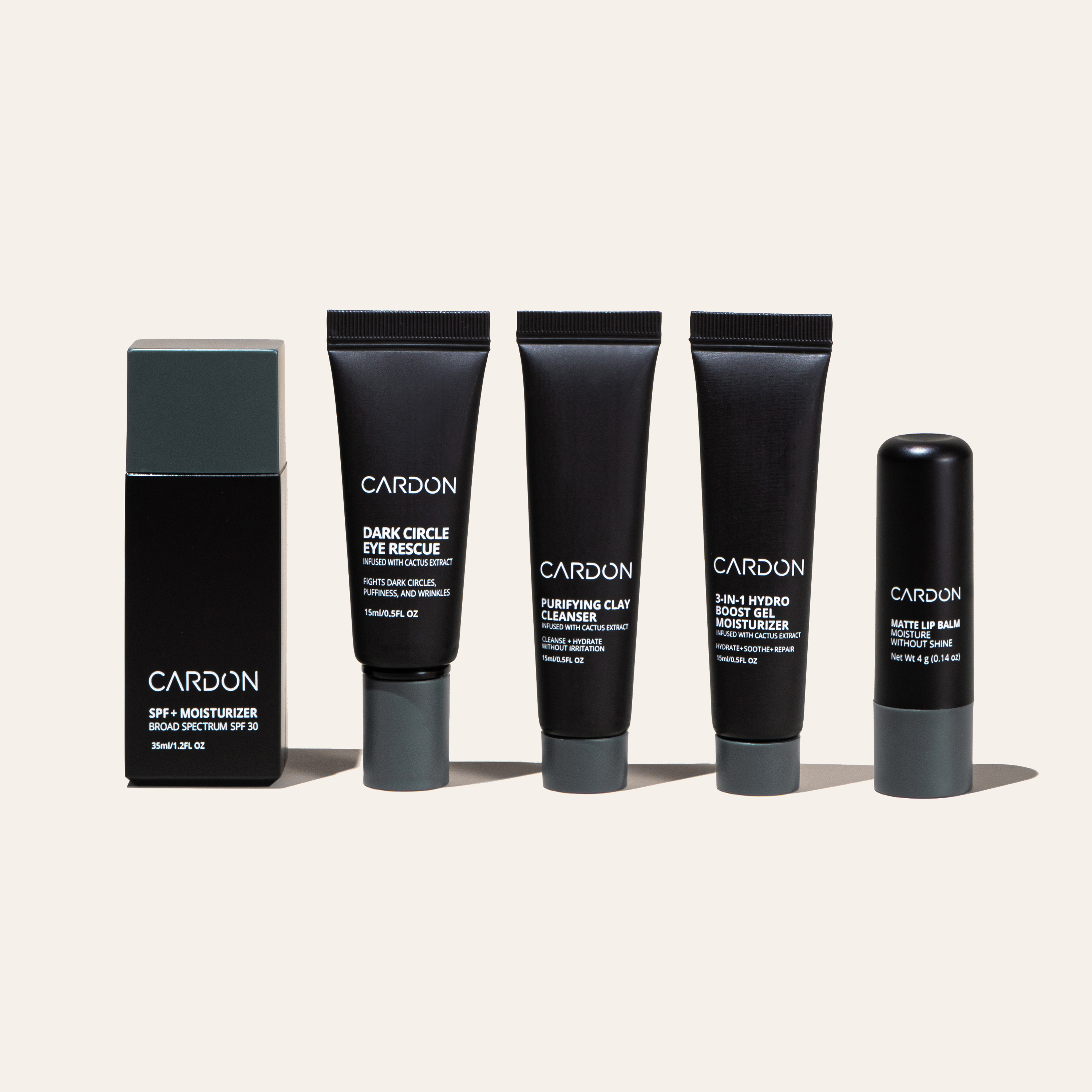 Jet Set Travel Kit by Cardon | Cactus-based & Paraben-free | Best