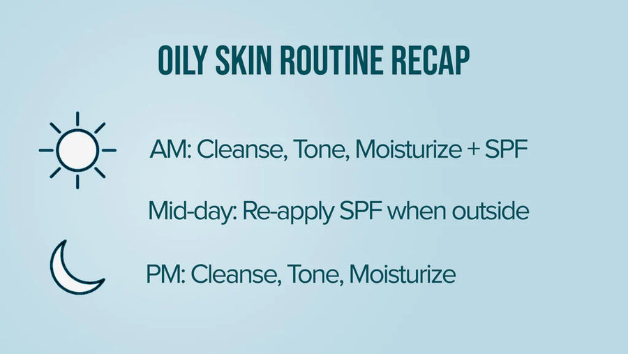 men oily skin routine